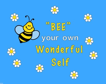 Inspirational Bulletin Board Set, Classroom Bulletin Board Set, Cute Spring Bulletin Board, School Bulletin Board Kit, Bee Bulletin Board
