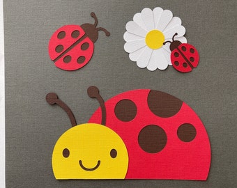 17+ Piece Teacher Bulletin Board Kit, Spring Classroom Decorations, Ladybug Bulletin Board Kit, Preschool Bulletin Board, Summer Classroom