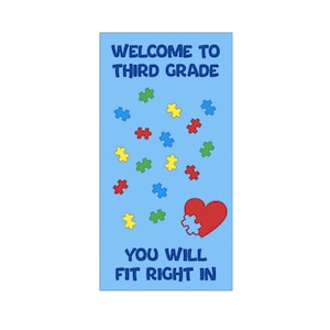 Back to School Door Decorating Kit Classroom Door Display New School Year Door Decoration Kit Beginning of School Year Classroom Door Decor