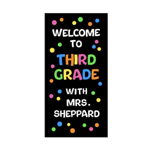 Back to School Door Decoration Kit  New School Year Classroom Door Decorating Ideas for Back to School Classroom Door Decorating Idea School