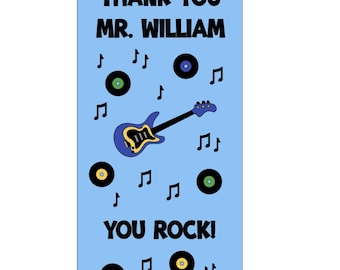 Teacher Appreciation Door Decoration | Rock and Roll Teacher Appreciation Door Decoration | Teacher Appreciation Rockstar Door Decorating