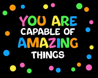 Classroom Bulletin Board, Teacher School Bulletin Board, Positive Bulletin Board, Positive Classroom Environment, Inspirational Class Decor