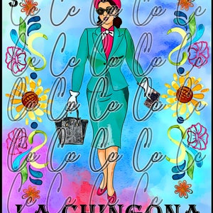 La Dama Loteria, Sublination, PNG, download, Mexicana, Sublimacion
