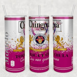Pink Toxica, Download Modelo Tumbler Straight Wrap Chingona 2 files including