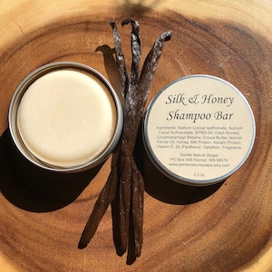 Vanilla Silk & Honey Shampoo Bar