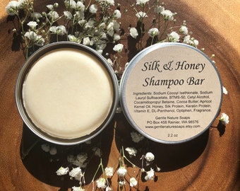 Baby's Breath Silk & Honey Shampoo Bar
