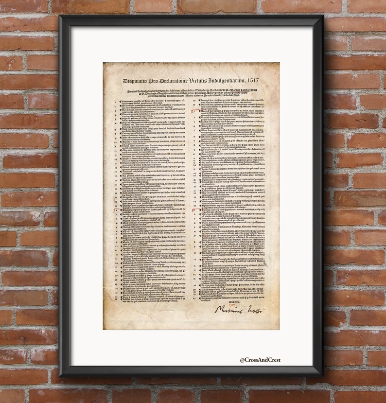 Summary of the reformation image