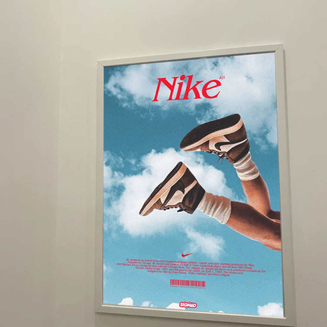 Nike Decor Posters Room Aesthetic Classic Movies Posters Etsy