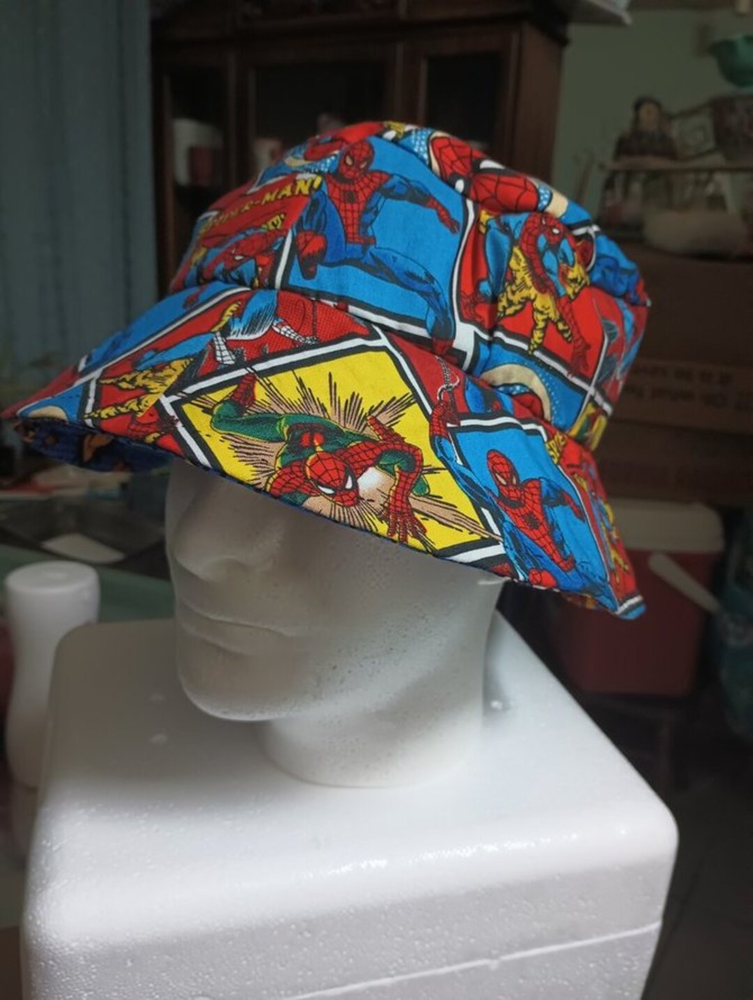Vêtement Super-héros Ludique Snood Réversible Spider-Man - Col