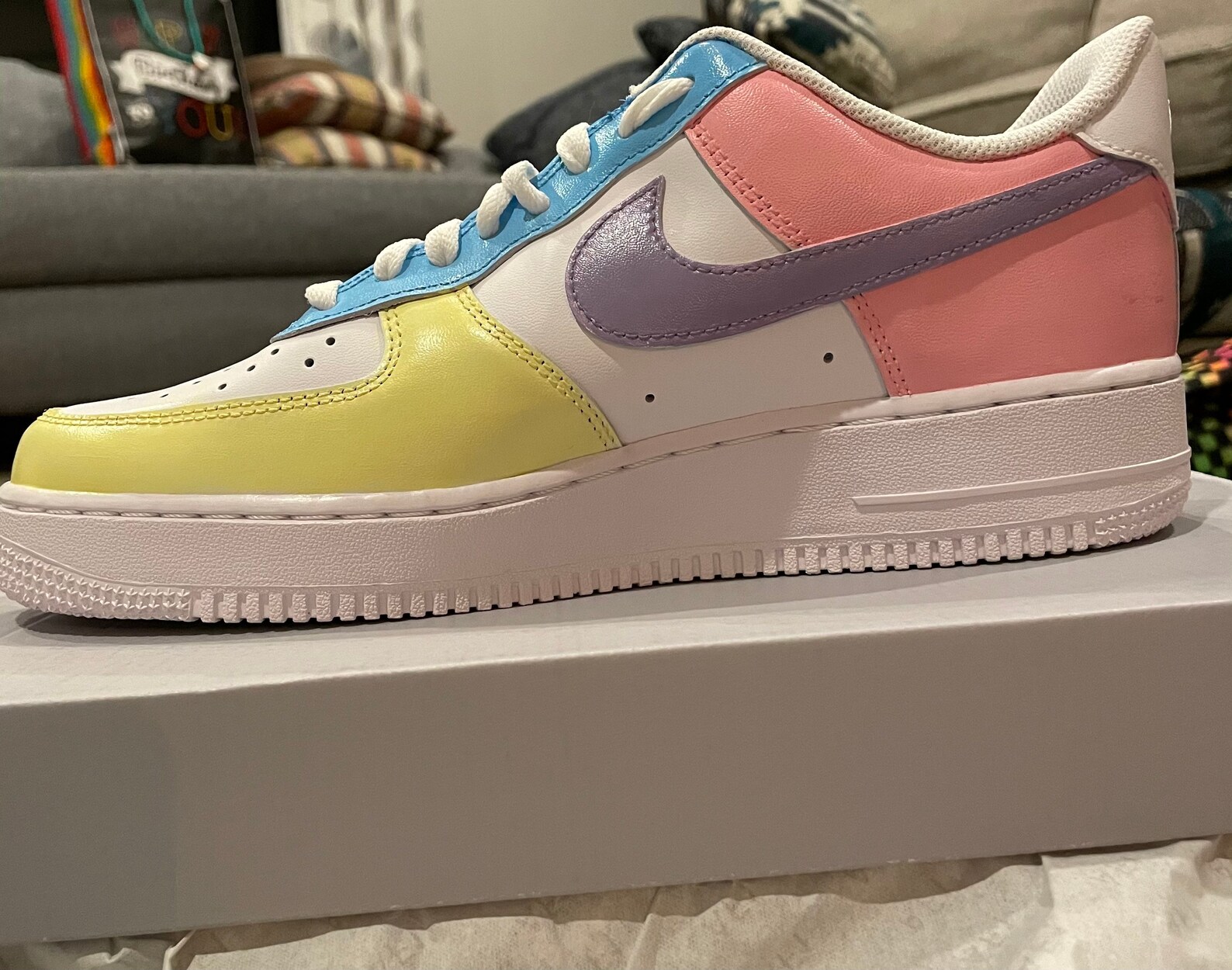pastel air force 1s
