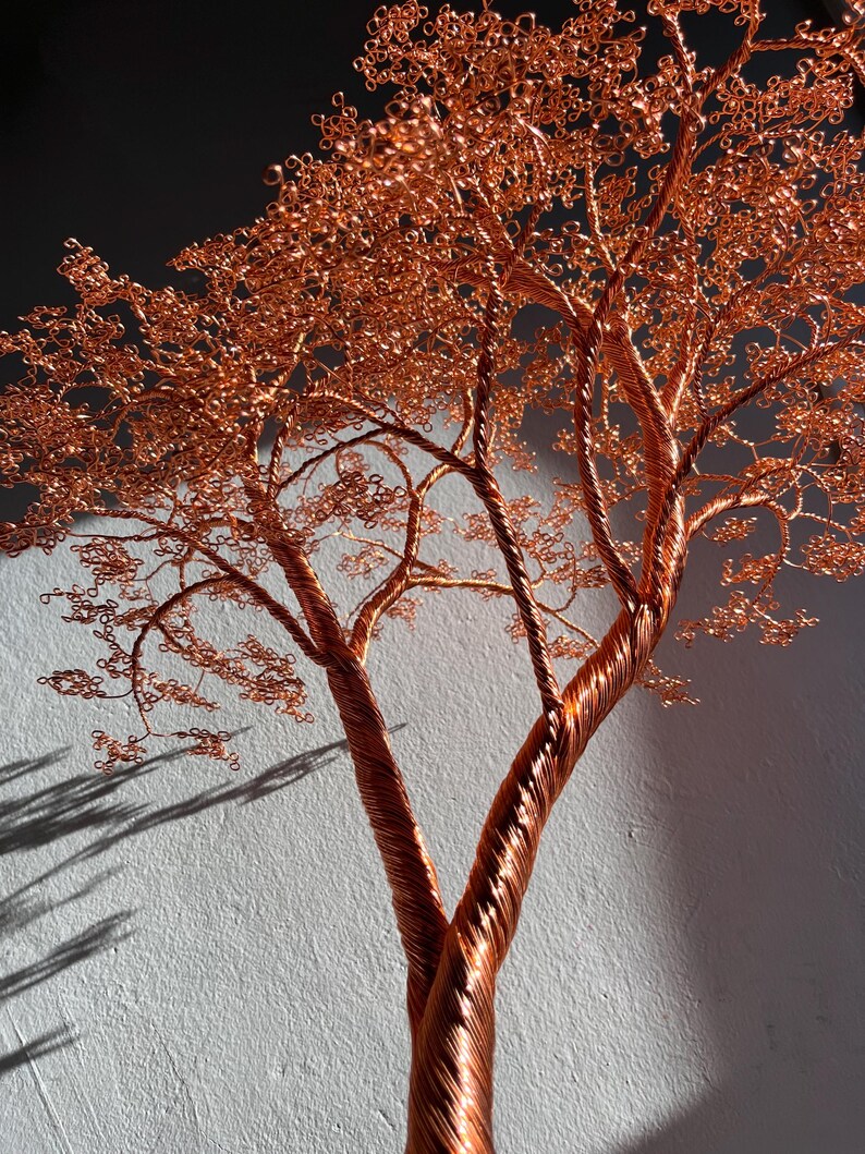 Wire Tree Sculpture: Oak Tree - Etsy