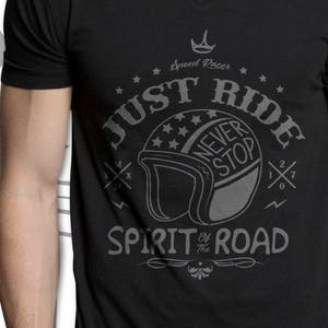 Just Ride Spirit of the Road SVG AI DXF Cutfile