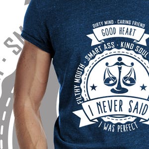 I Never Said I was Perfect LIBRA SVG AI Cutfiles Silhouette Cameo