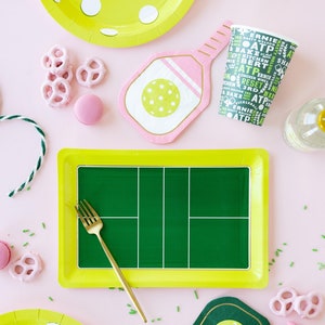 Pink Pickleball Party, Pickleball Birthday, Pickleball Party Supplies, Pickleball Theme, Pickle Ball Party, She Found Her Match