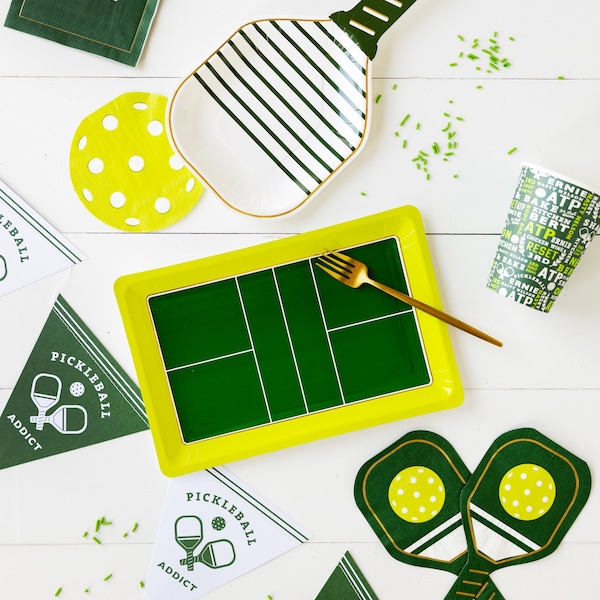 Pickleball Party, Pickleball Birthday, Pickleball Party Supplies, Pickleball Theme, Pickle Ball Party, Dink and Drink, She Found Her Match
