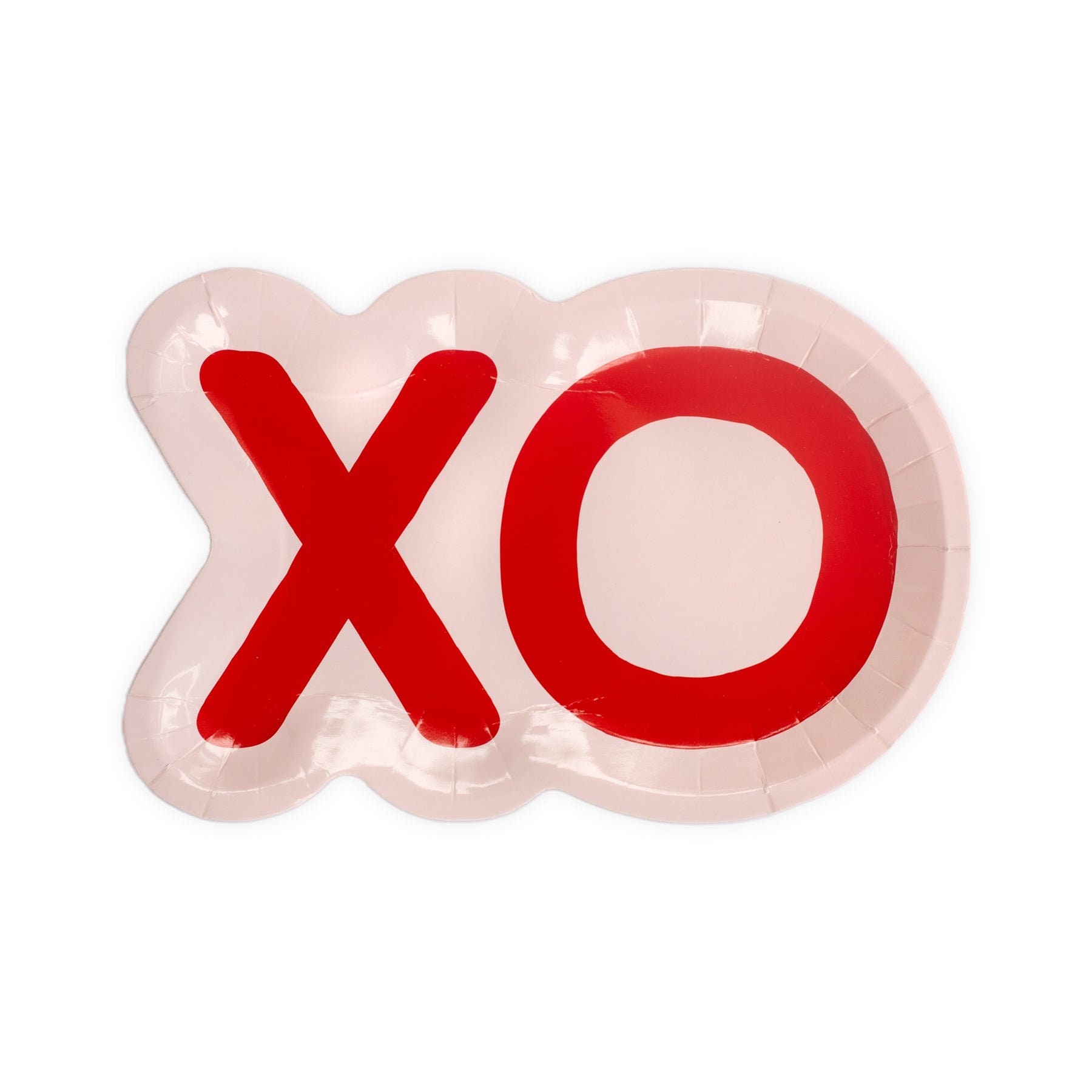 XOXO Valentines Plates, Valentines Day Plates, Valentines Day Paper ...