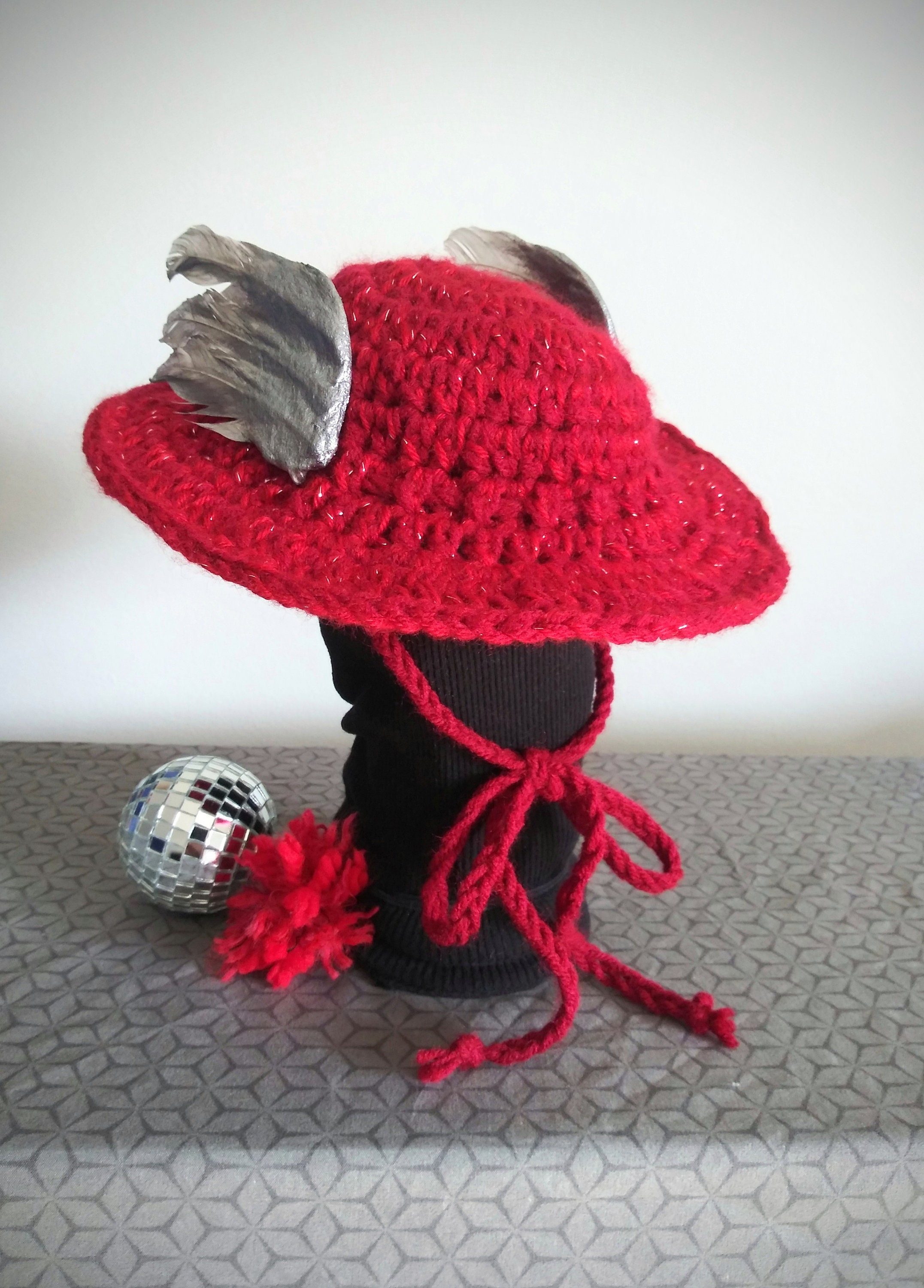 Detroit Red Wings Knit Hat Cuffed Logo Block 11813