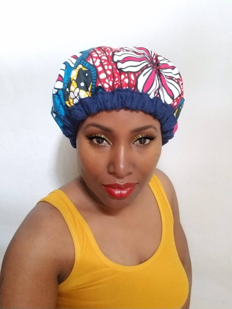 Microwaveable Deep Conditioning Heat Cap Natural Hair Deep Etsy