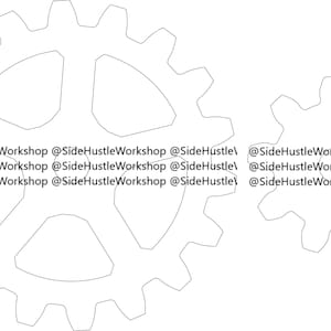 Gear set SVG