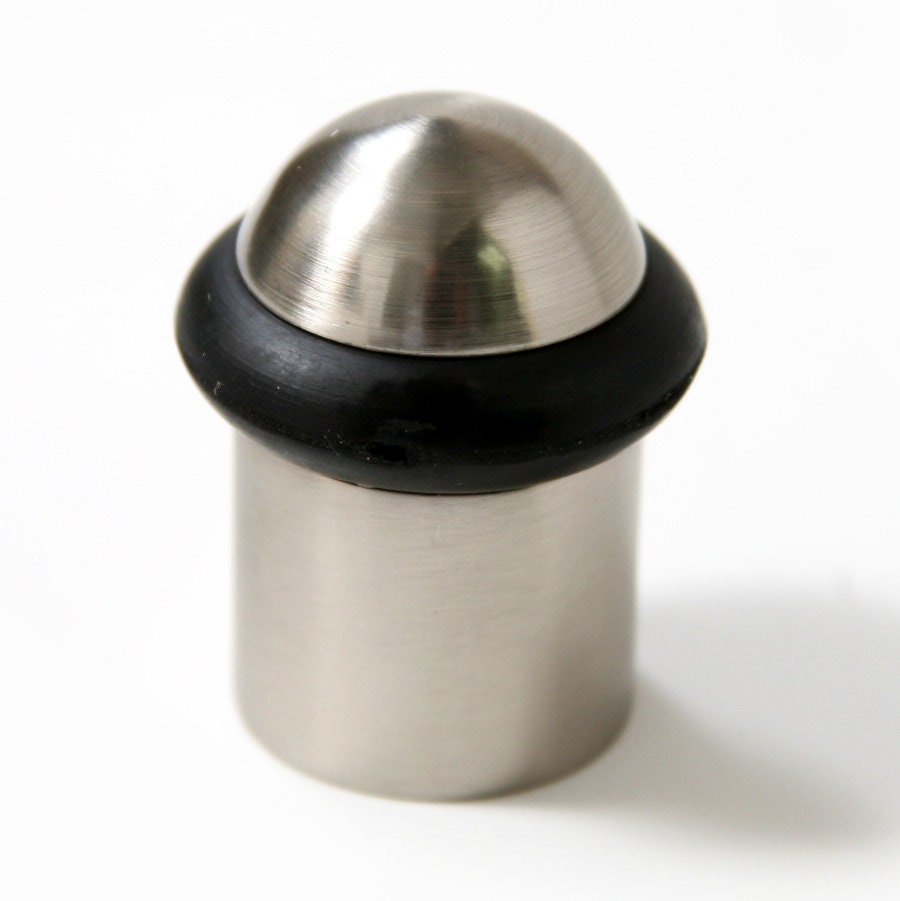 Dome Door Stop Solid Brass Architectural Floor Mounted Etsy