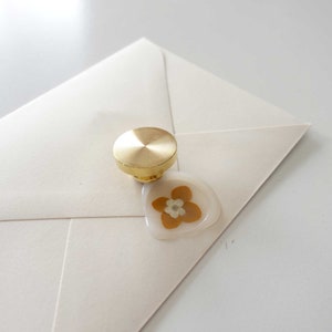 Blanco metalen lakzegelstempel