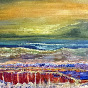 Shore (Original Oil Painting)