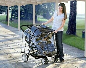 britax double rain cover