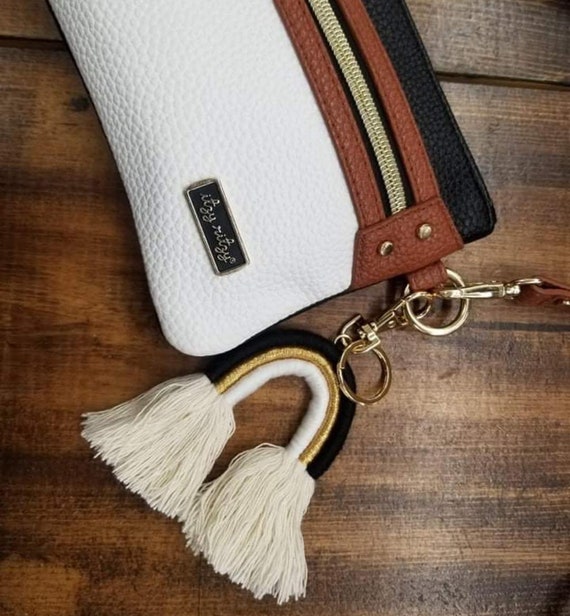 Itzy Ritzy Mini Wallet Card Holder & Key Chain Charm