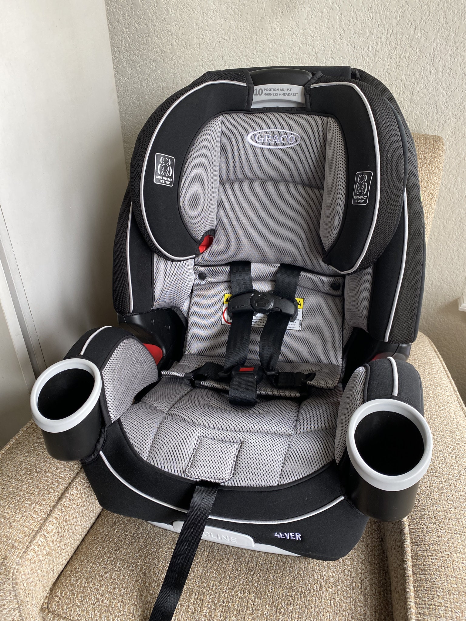 Preloved Graco 4ever Forever 4in1 Convertible Car Seat Etsy
