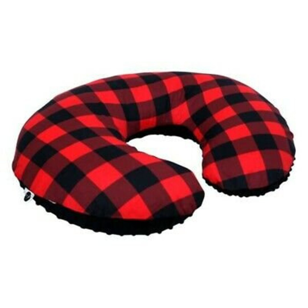 Buffalo plaid hotsell boppy pillow cover