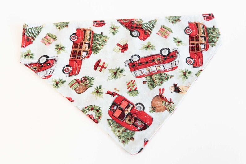 Bear Over The Collar Bandana Winter Dog Bandana Bear Forest Animal Print Dog Bandana Beer Print Bandana Animal Print Cat Bear Bandana