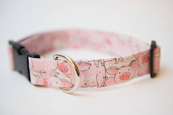 cute dog collars etsy