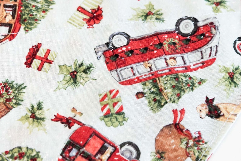 Bear Over The Collar Bandana Winter Dog Bandana Bear Forest Animal Print Dog Bandana Beer Print Bandana Animal Print Cat Bear Bandana