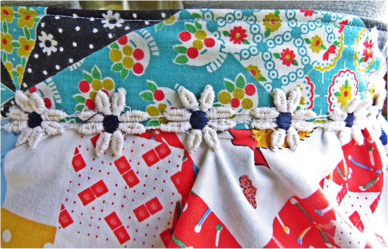 Patchwork Half Apron