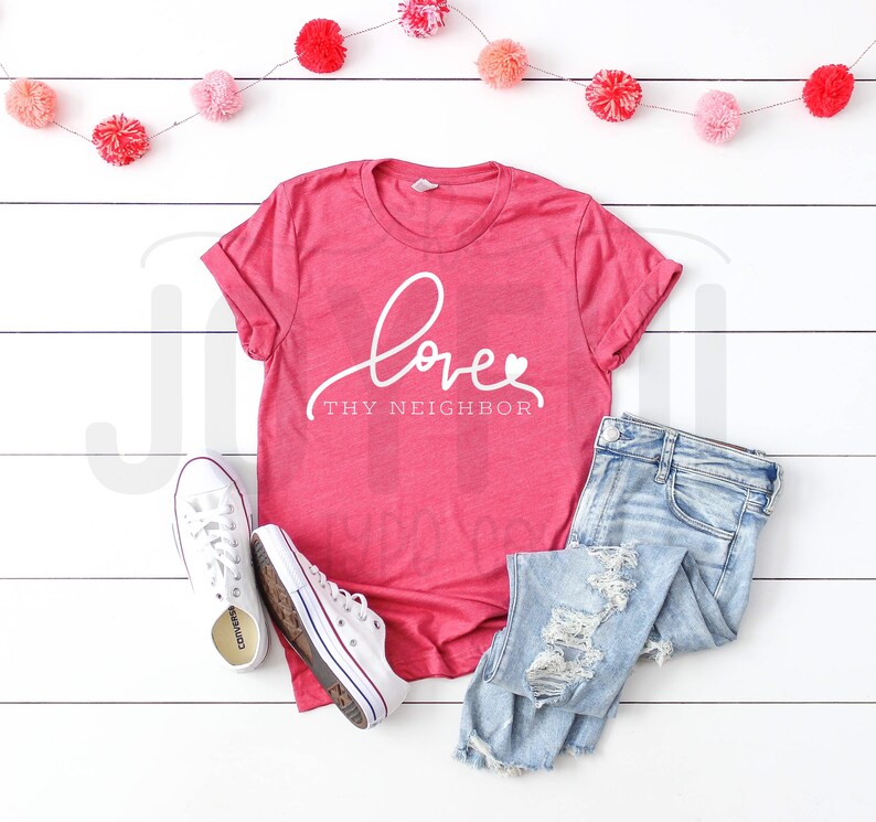 Download Love Thy Neighbor / Printable Wall Art / Cricut Download ...