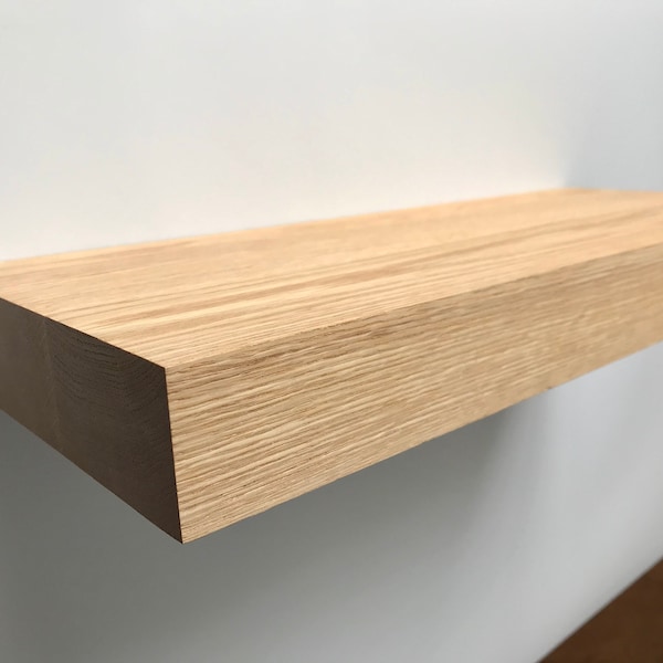 White Oak Shelves Etsy