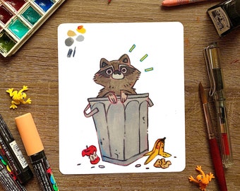 Trash baby  mini print