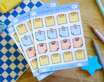 little sticky notes planner sticker sheet