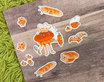 Mushy’s bakery sticker pack