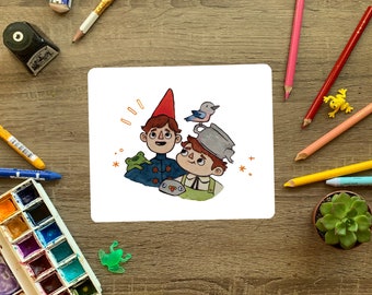 Wirt and Greg mini print