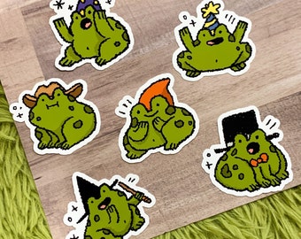 TOADally cool hats! Sticker pack