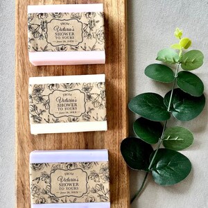 Rustic Rose Soap Labels Set of 14 Wedding Favours Bridal - Etsy Australia