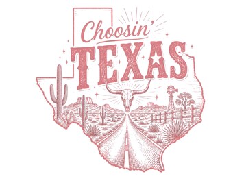 Choosin Texas PNG SVG, She's From Texas clipart, Texas PNG, Western png, Cowboy Boots png, Texas Shirt, Cowgirl Digital File, Choosing Texas