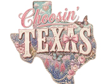 Choosin Texas PNG, She's From Texas clipart, Texas PNG, Western png, Cowboy Boots png, Texas Shirt, Cowgirl Digital File, Choosing Texas