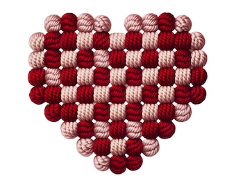 Namaakgaren gehaakt Valentijnshart png, retro valentijn png, klinkhaakgaren hart png, digitale download Valentijn, valentijnsshirt