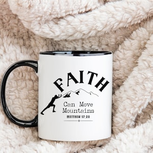 Christelijke SVG, Faith Can Move Mountains Svg /pdf/pdf/jpeg, inspirerende citaten Svg, Bijbelcitaten Svg, Matteüs 17:20, geloof citaten Svg