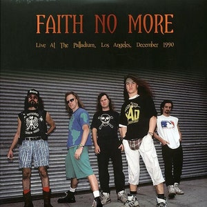 Faith No More Live At The Palladium, Los Angeles, December 1990 Vinyl Record LP Album