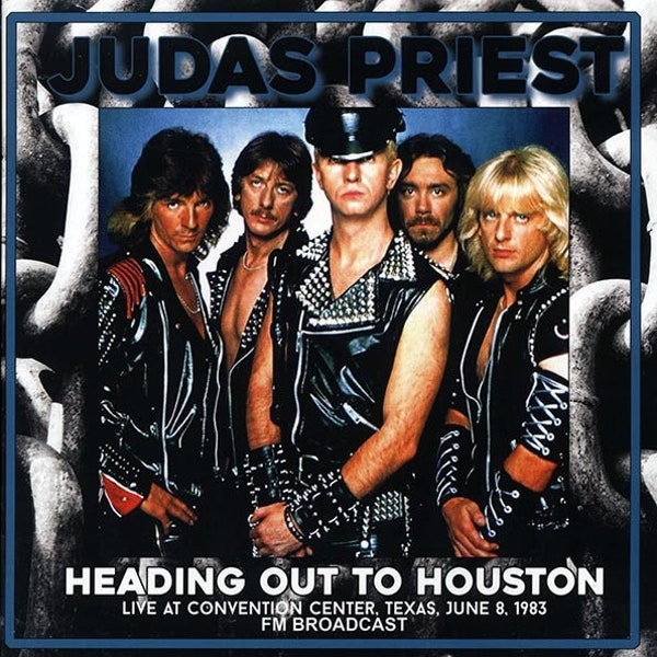 Judas Priest - Heading Out To Houston: Live At Convention Center, Texas, 8 de junio de 1983 FM Broadcast Vinyl Record LP