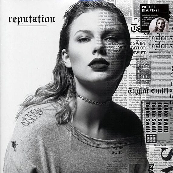 Taylor Swift repitafion LP レコード Taylor Swift: Reputation Vinyl LP Picture Disc