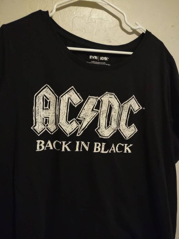 New Classic AC/DC Back in Black album tee - image 5